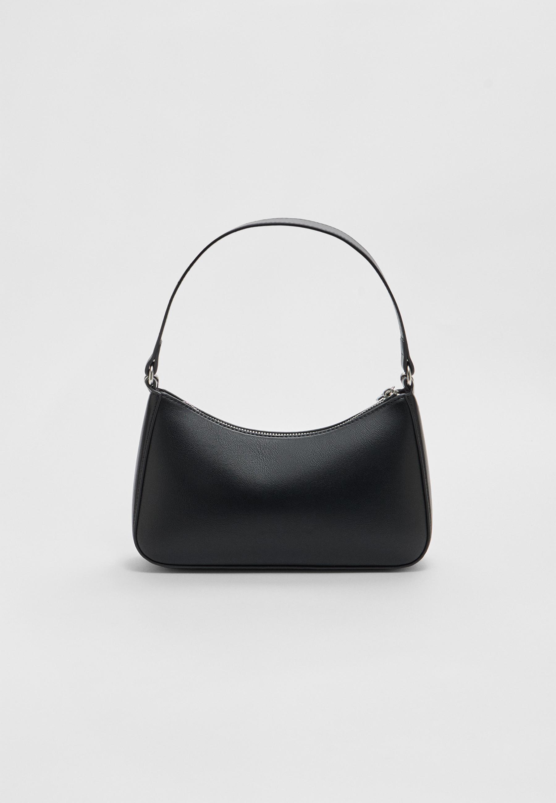 Long chain shoulder bag — Black