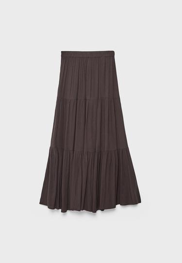 Bohem midi etek - Görsel 5