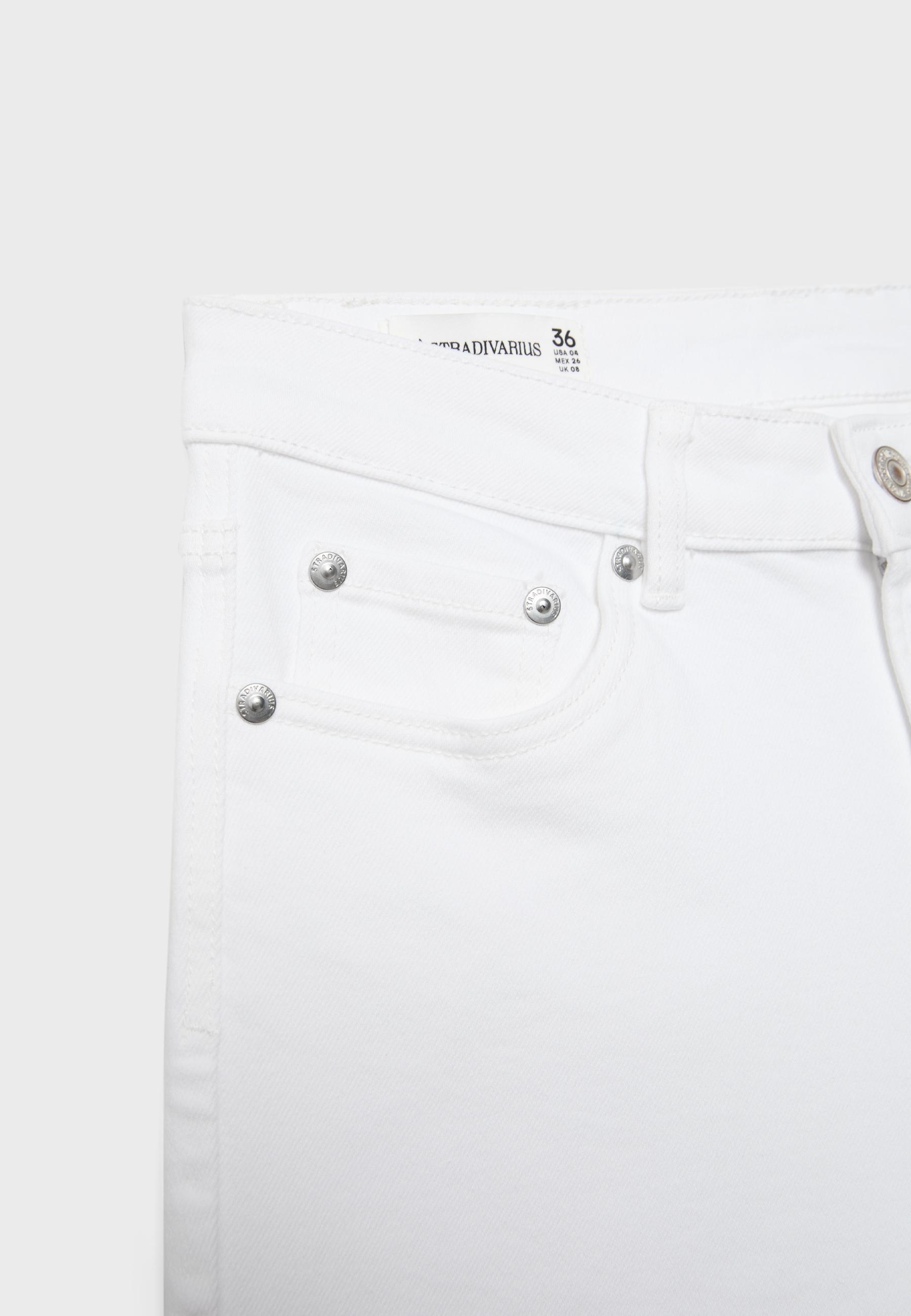 Capri jeans — White