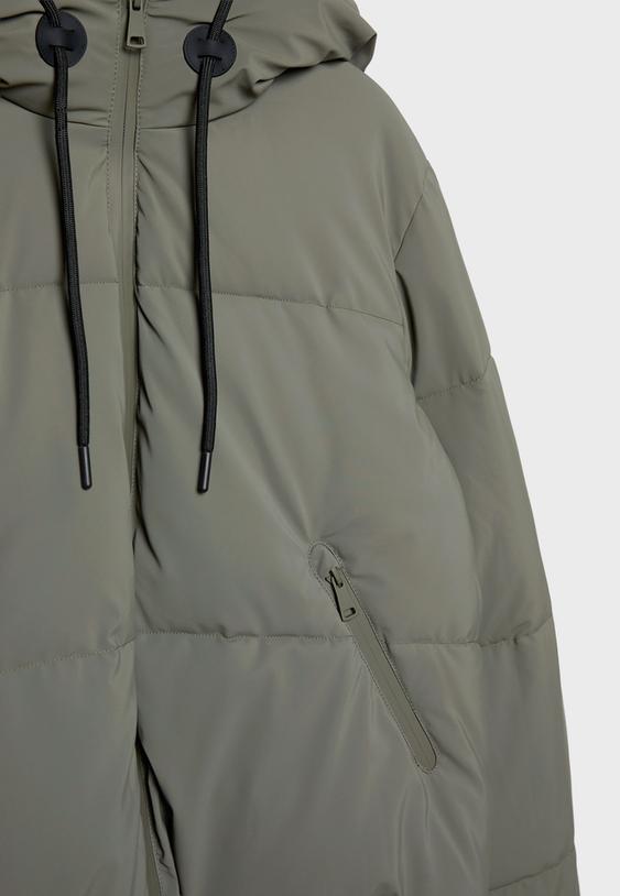 Kapüşonlu şişme ceket - Görsel 10