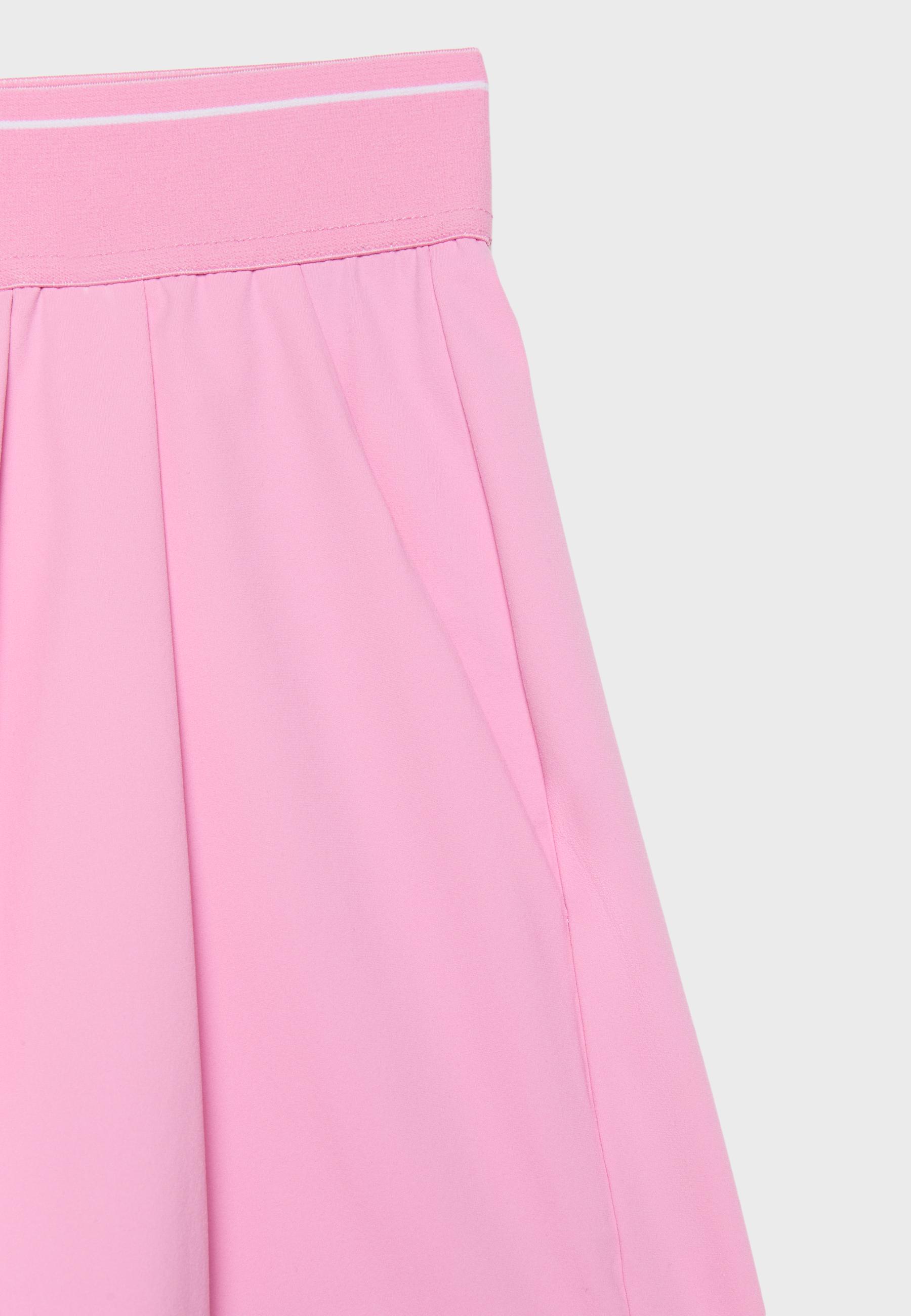 Smart shorts with elasticated waistband — Bubblegum pink