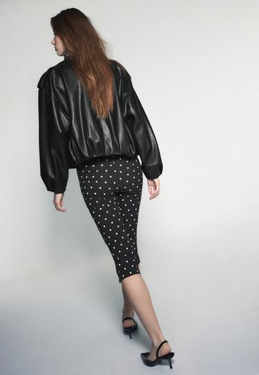 Polka dot capris — Black 5