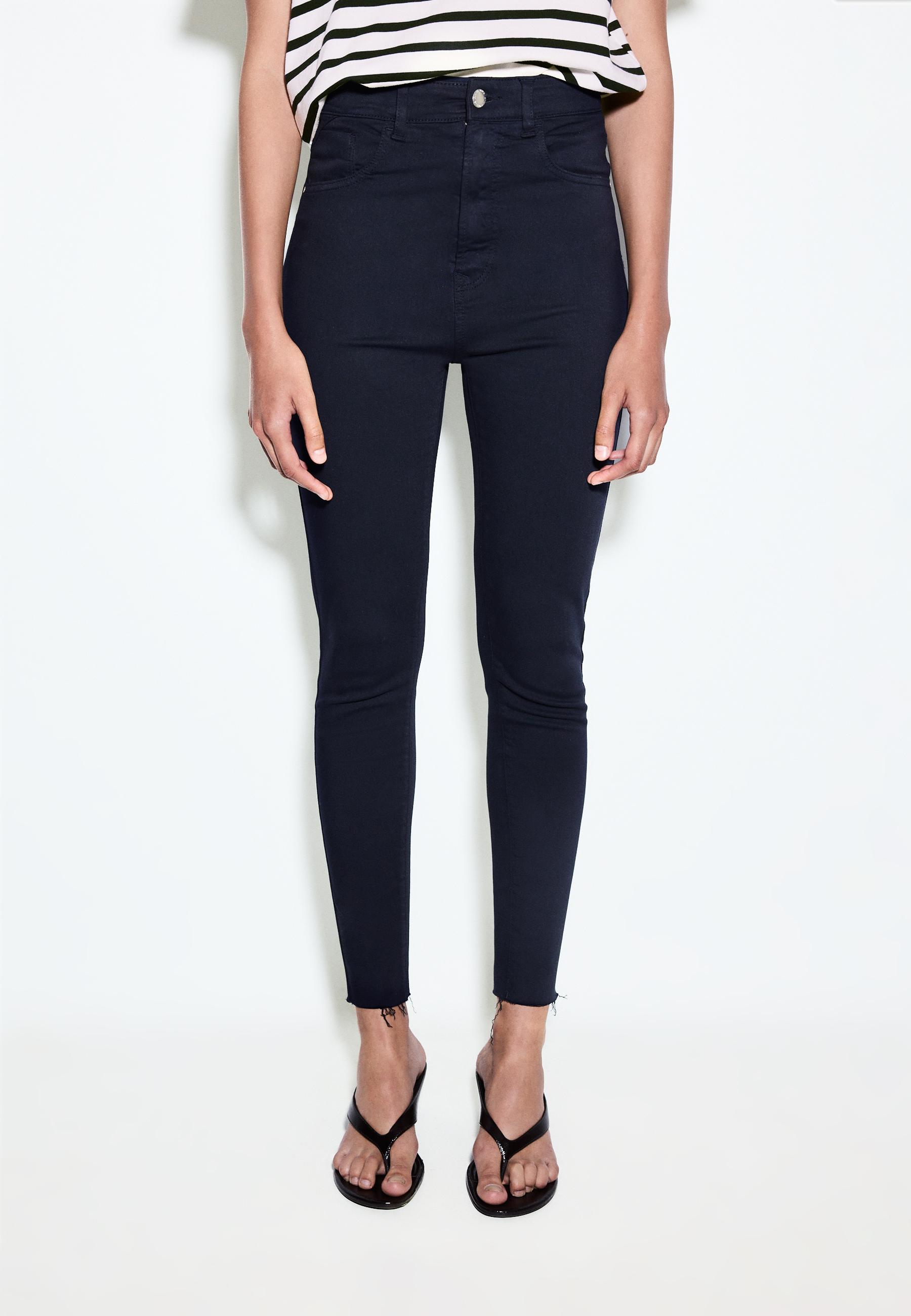 Super high-waist — Dark blue