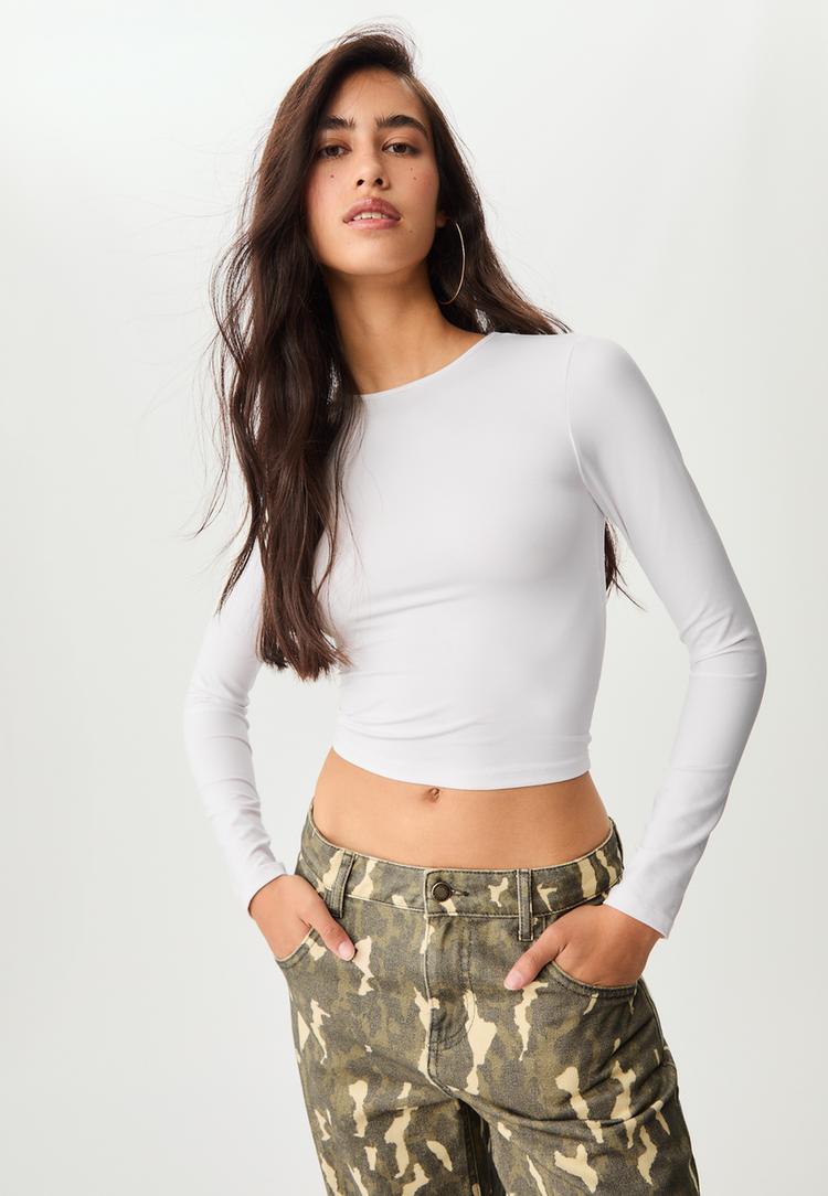 camiseta poliamida manga larga