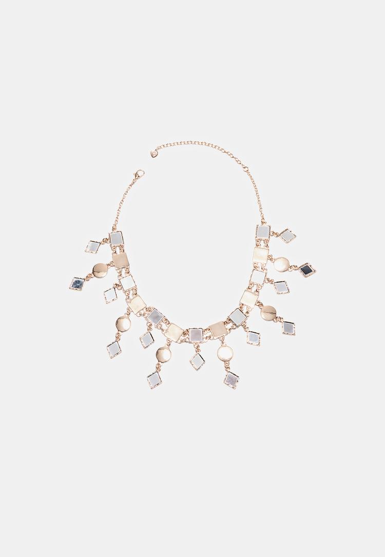 collana choker effetto cristallo