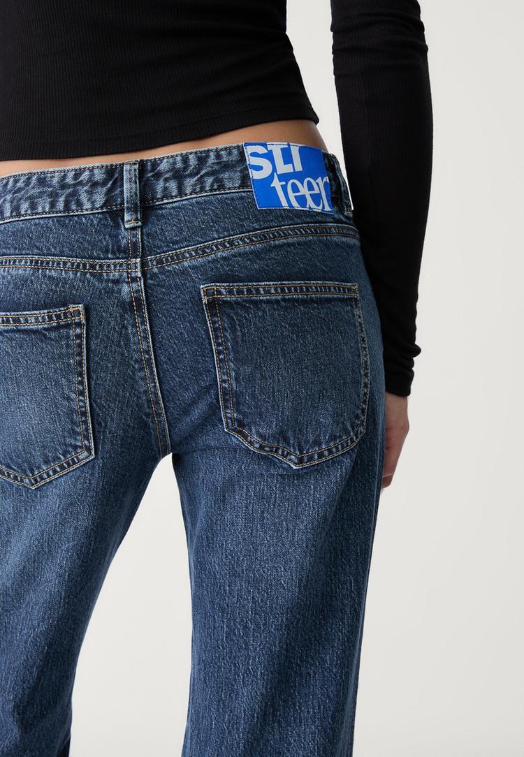 jeans flare low waist