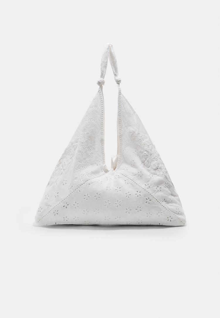 bolso tejido bordados
