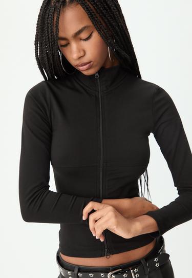 Double zip T-shirt — Black 2