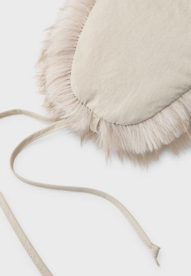 Reversible aviator hat — Ecru 3
