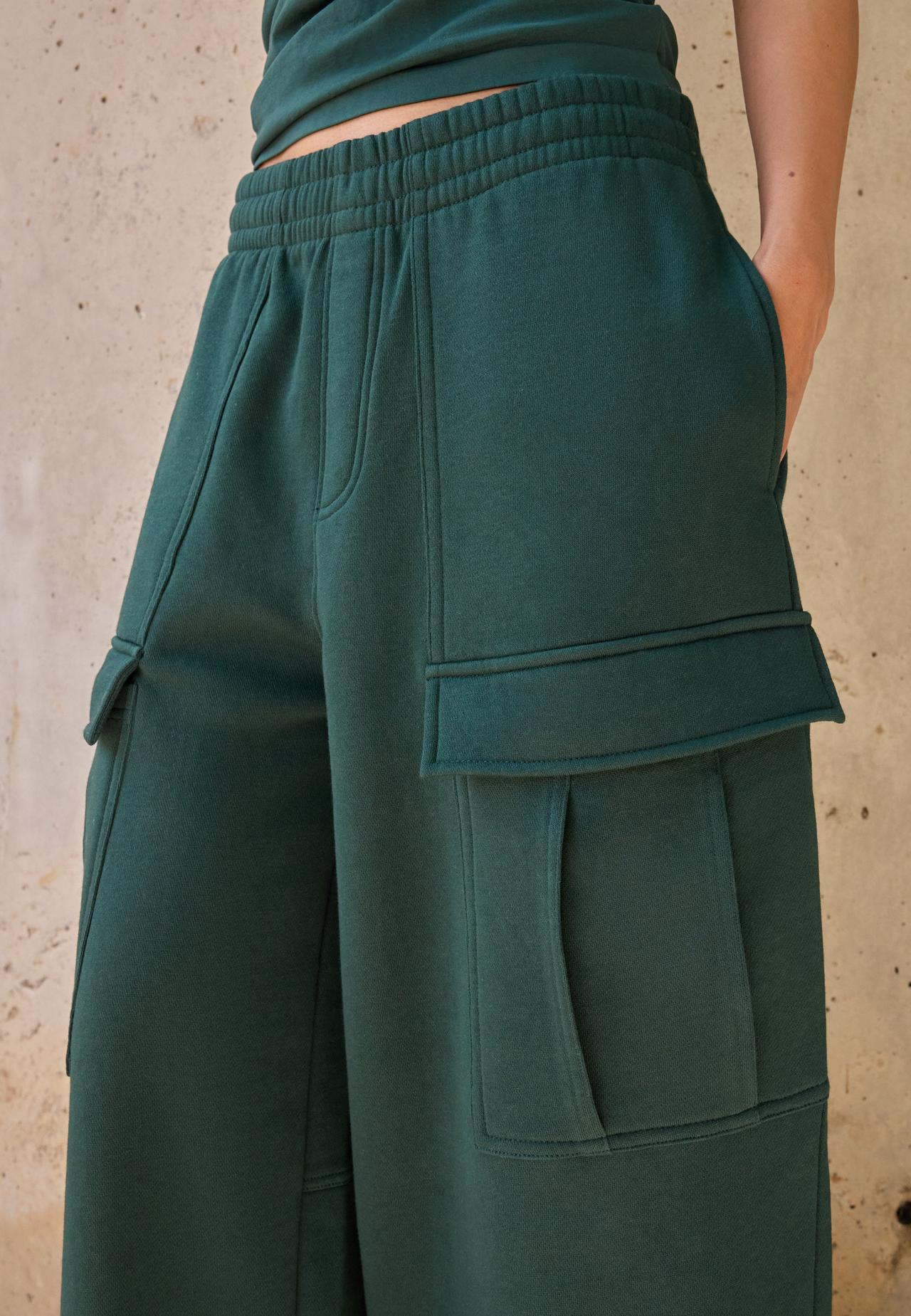 Cargo jogger trousers — Khaki