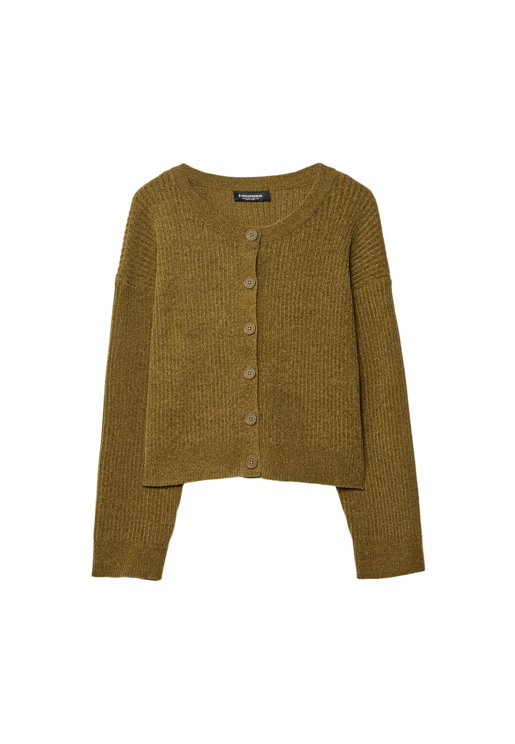 Strickjacke mit Knöpfen
