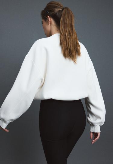 Basic sweatshirt — Ecru 5
