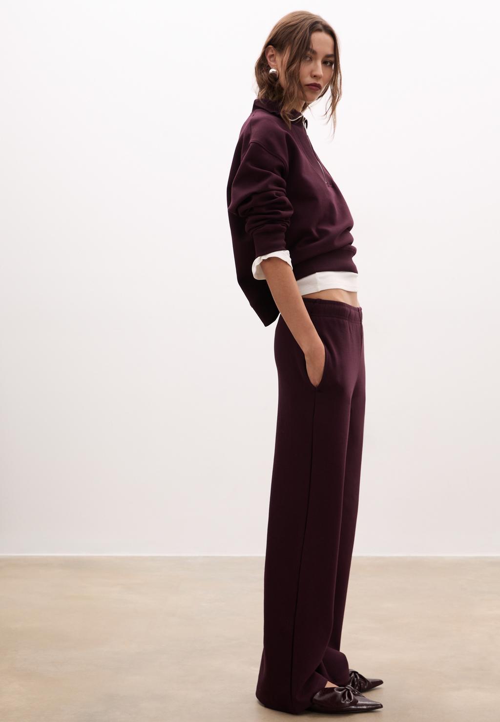 Geniş paça jogger pantolon