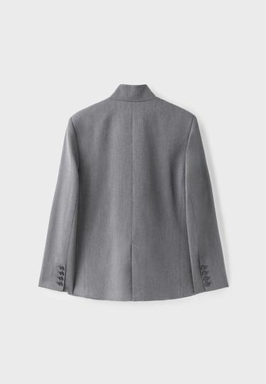 Asymmetric blazer — Grey 8