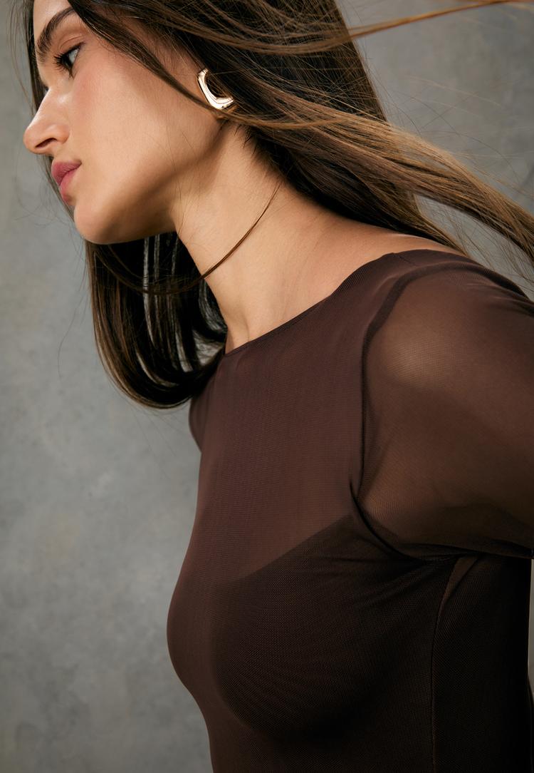 vestido midi espalda descubierta
