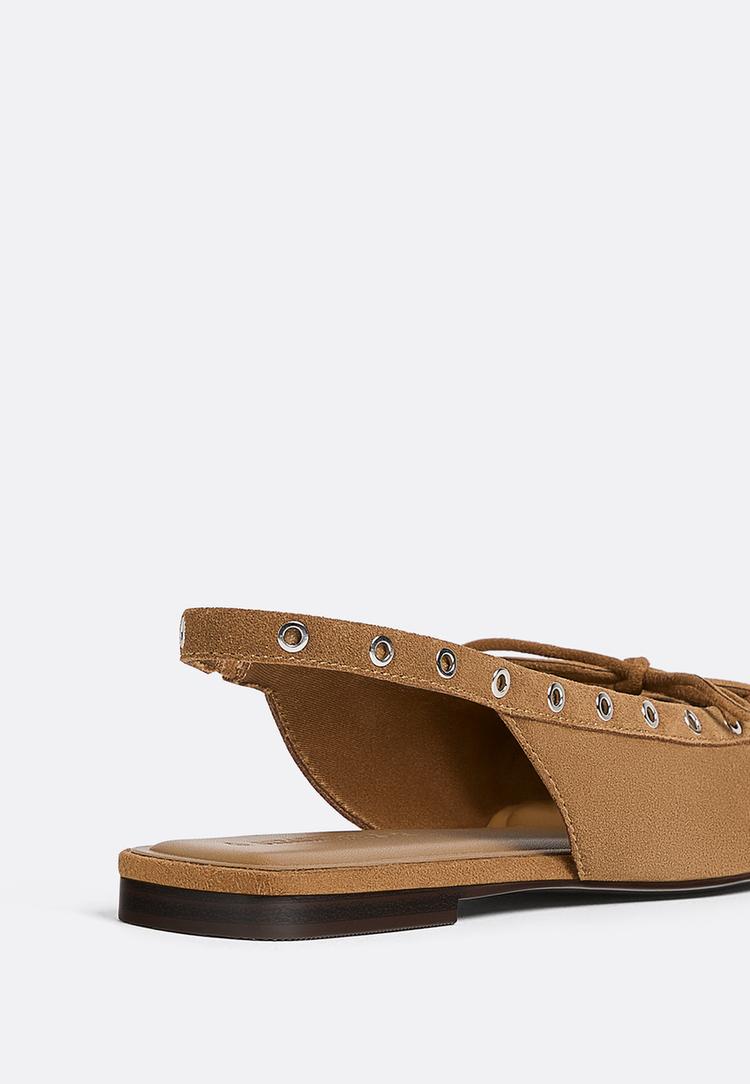 zapato plano serraje