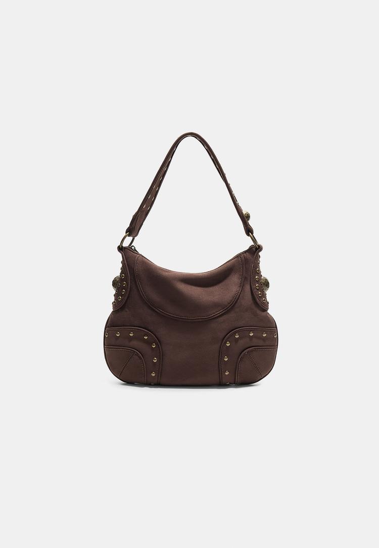 bolso hombro tachas