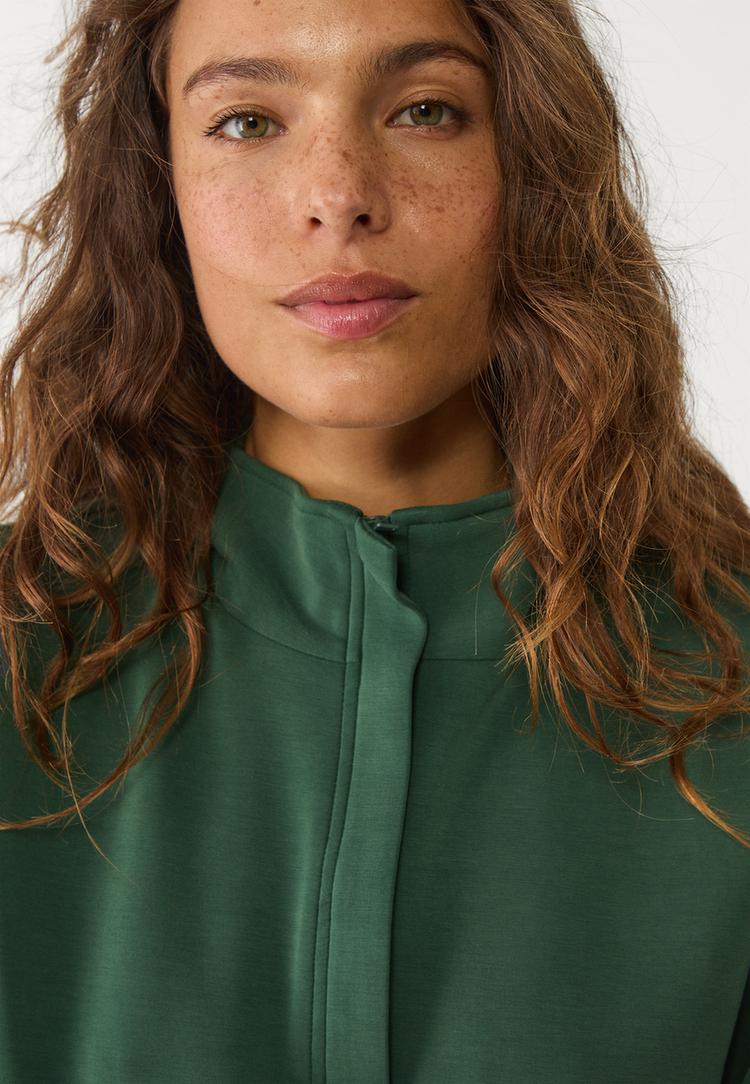 sudadera cremallera tacto suave