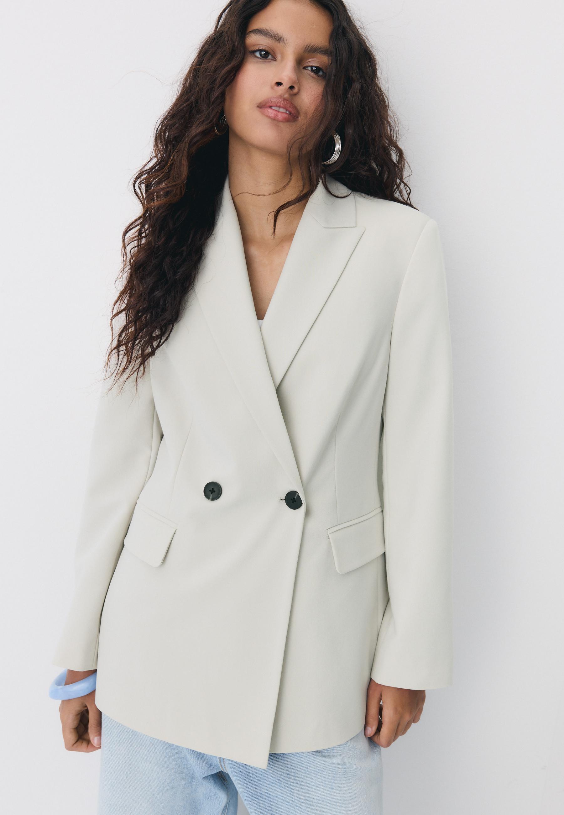Tailored blazer — Ice