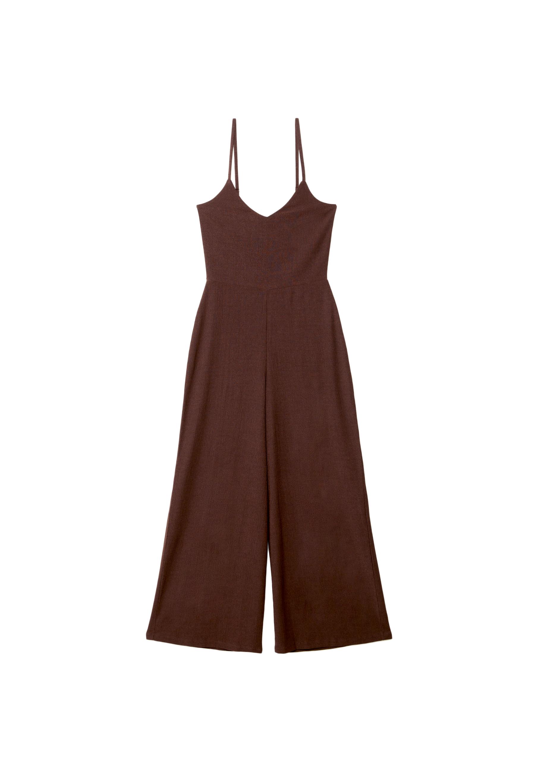 Flowing strappy jumpsuit