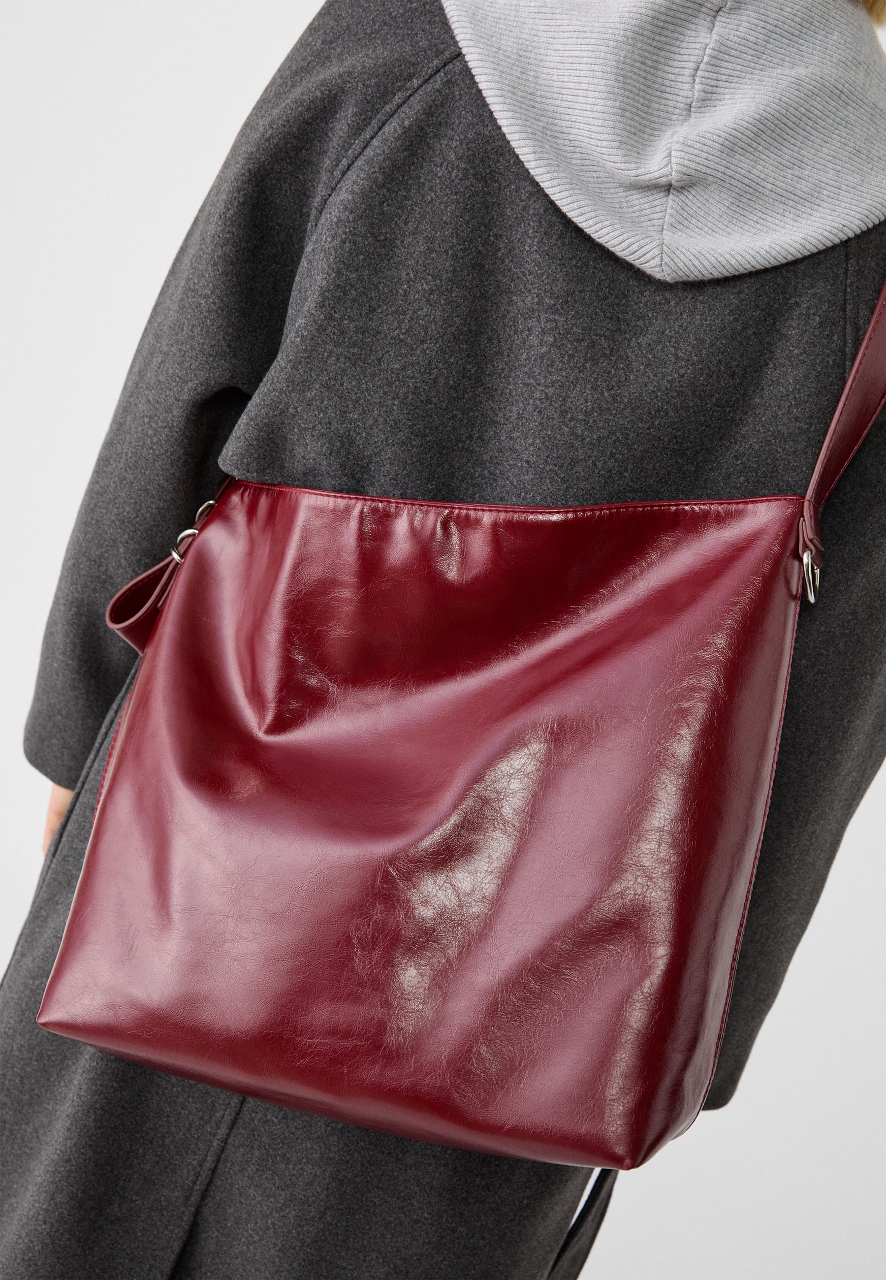 Bolso rosa palo stradivarius sale