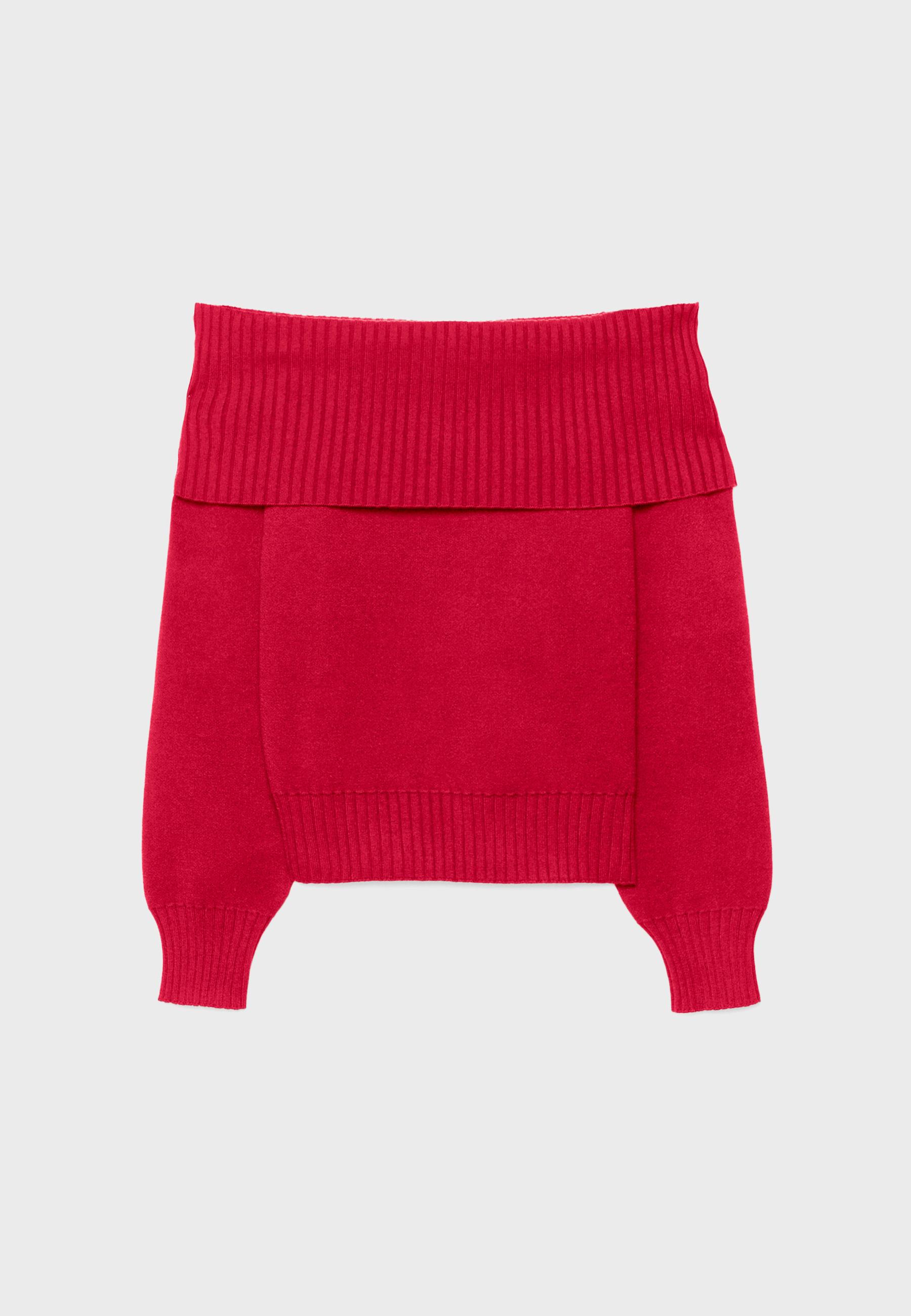 【561-5632】SIGNATURE POINTY RIB KNIT COURRÈGES - WHITE TOP SIGNATURE POINTY RIB KNIT – LE LABO STORE
