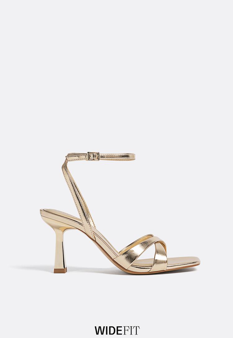 wide fit stiletto heel sandals