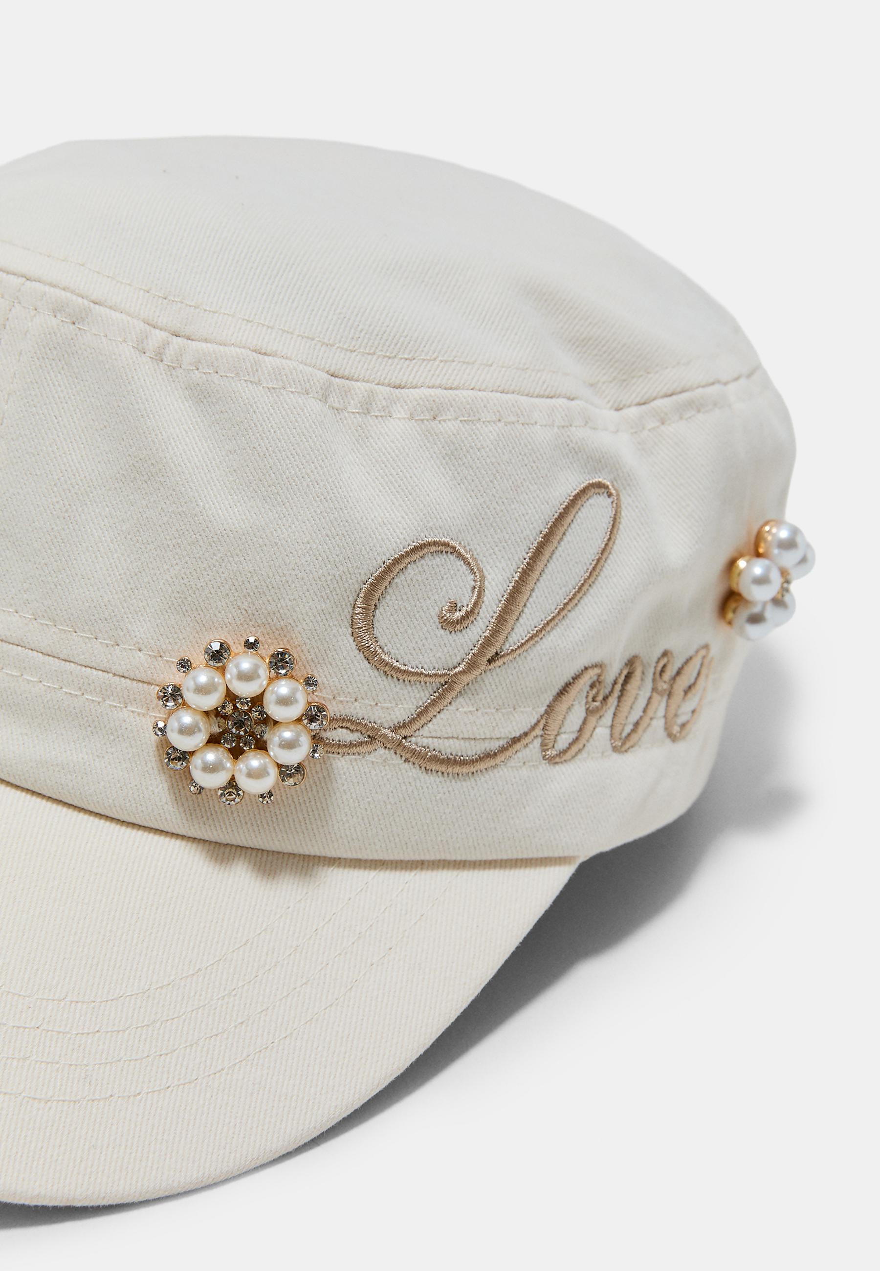 Love cap — Ecru