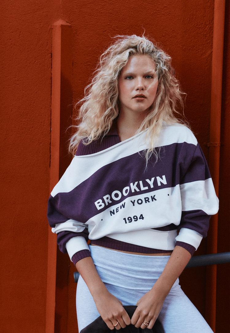 sweat oversize imprime