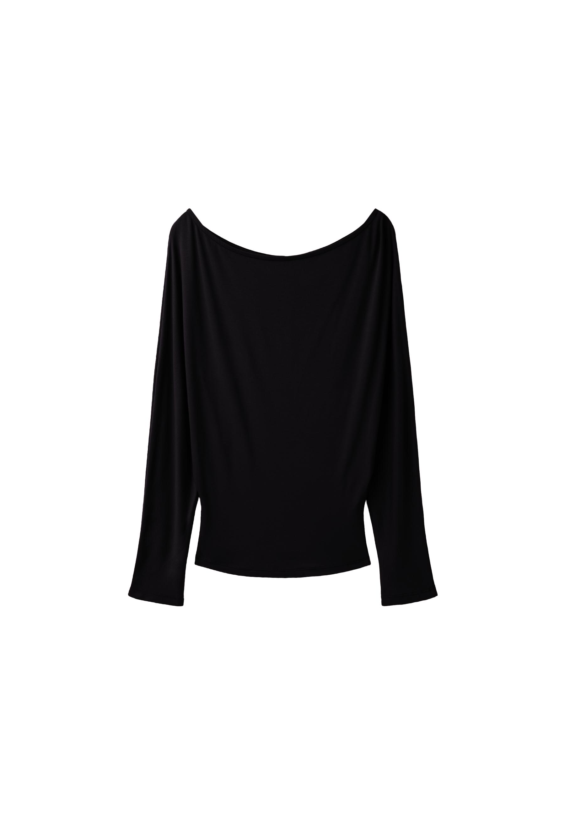 Sash-effect asymmetric top — Black