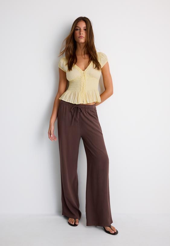 chemise a elastiques manches courtes