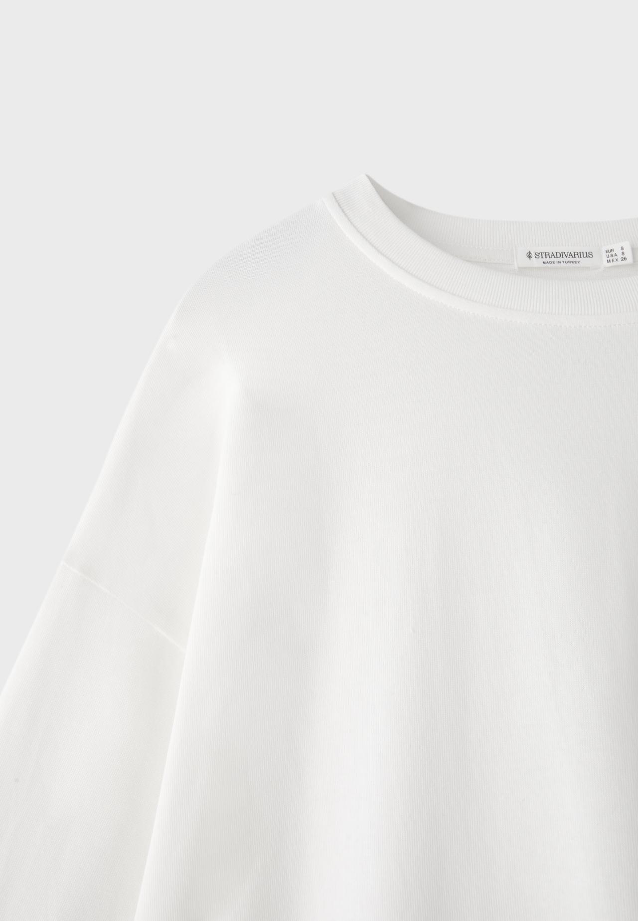 Long sleeve T-shirt — White