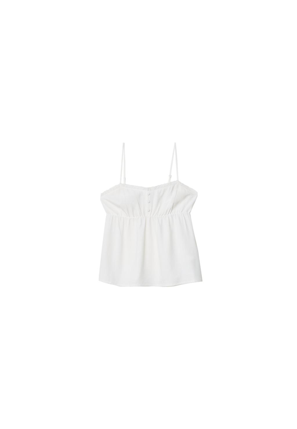 Top fluido tirantes con lino