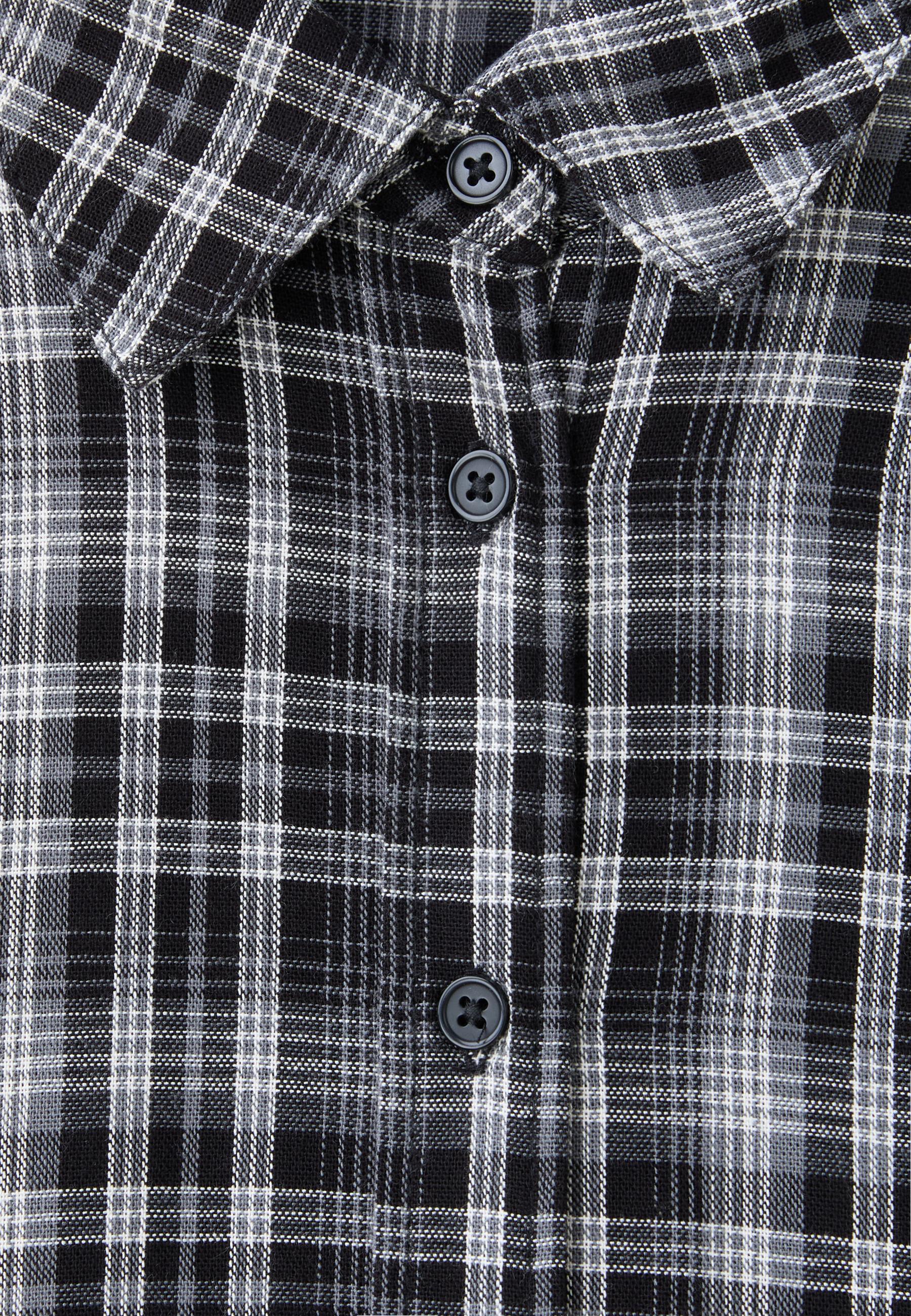 Adjustable regular shirt — Black