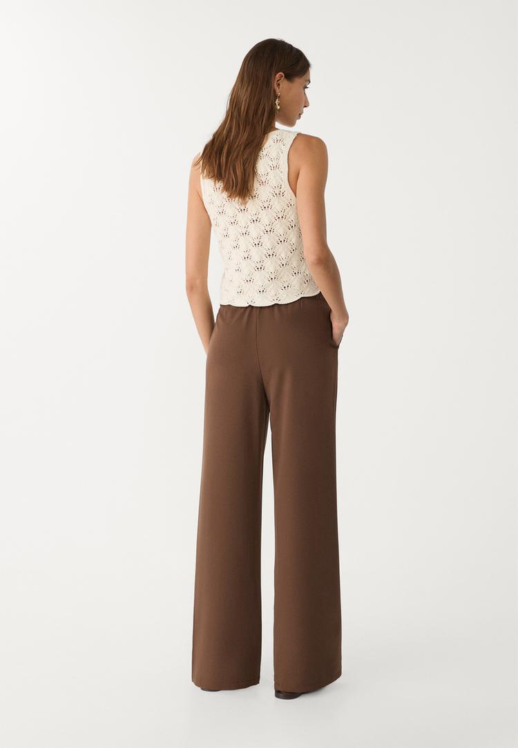 pantalon largo fluido vestir
