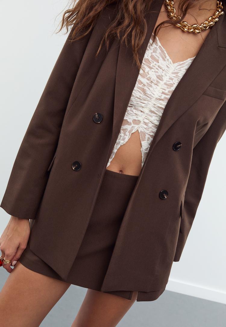 jupe culotte avec fente laterale