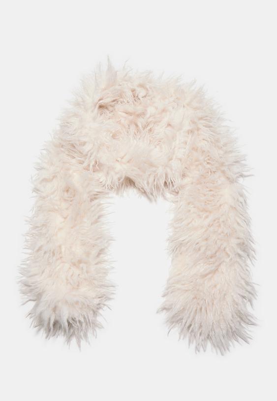 echarpe fausse fourrure