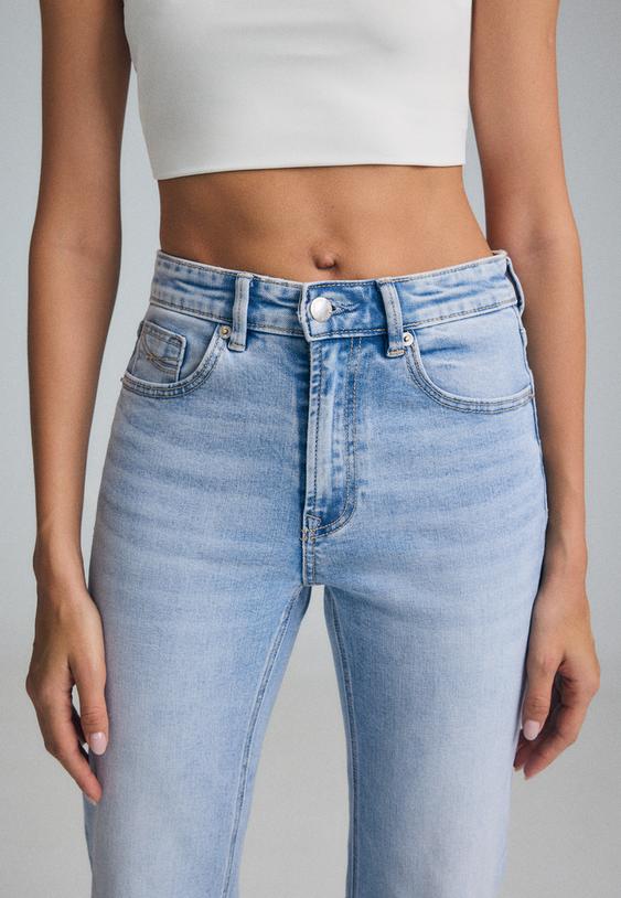 d78 jeans cropped klokkend l01480410