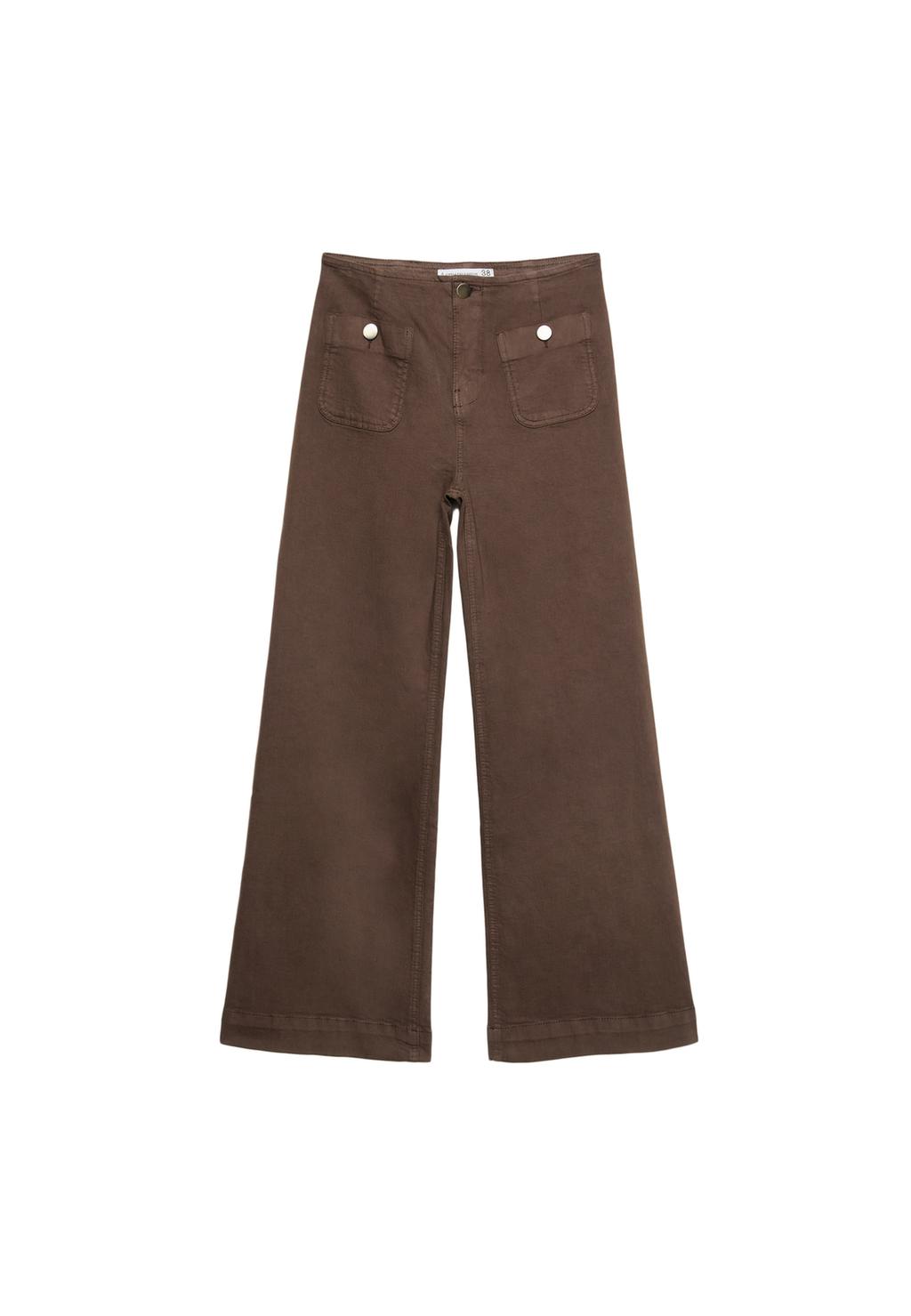 D77 Pantalón minimal bolsillos