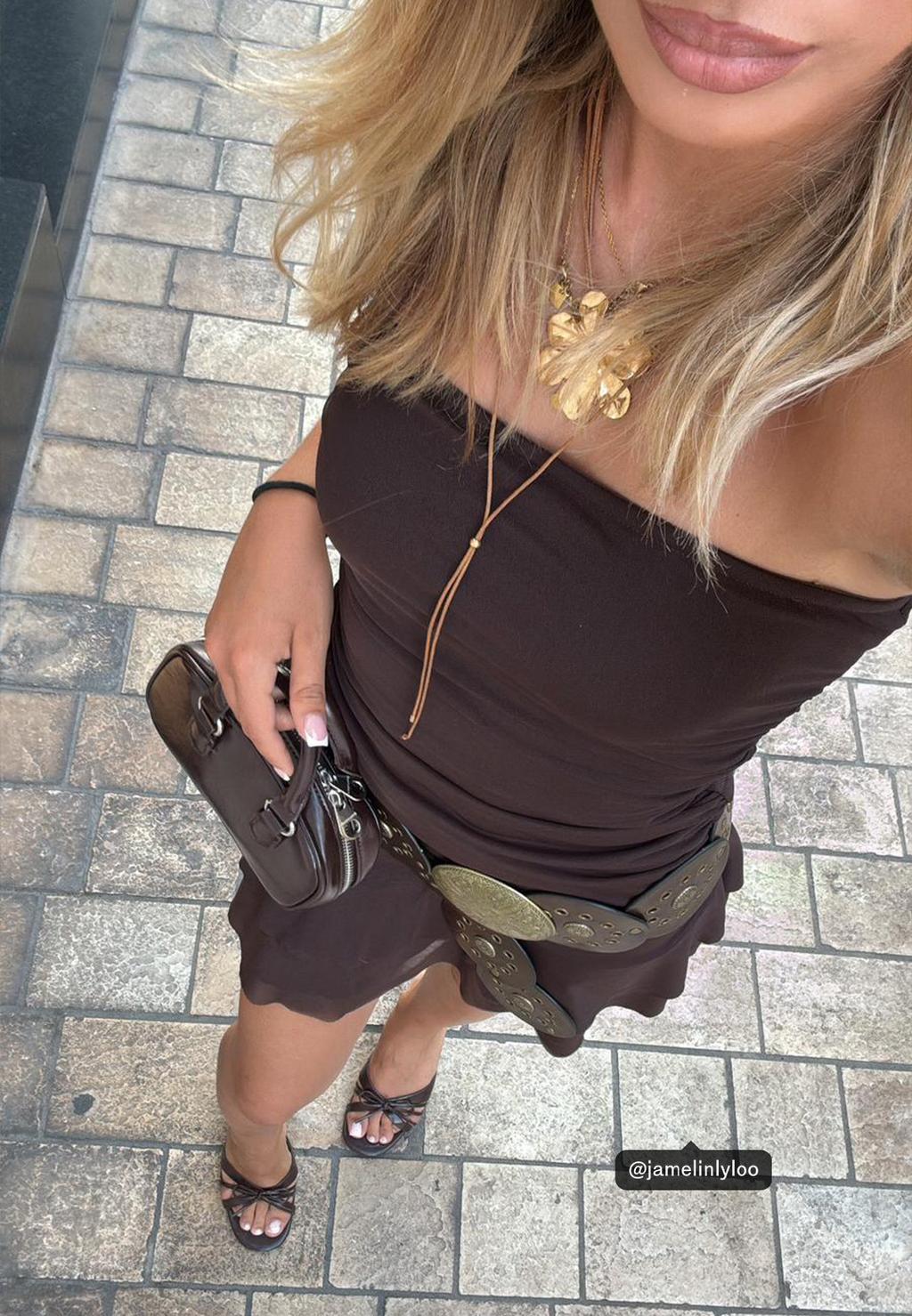Mini borsa a tracolla a bauletto