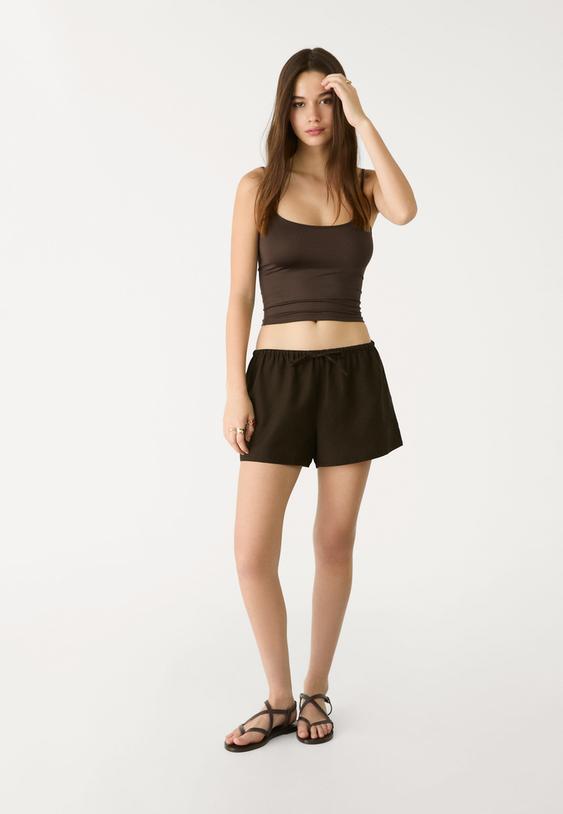 shorts-mit-kordelzug-in-leinenoptik