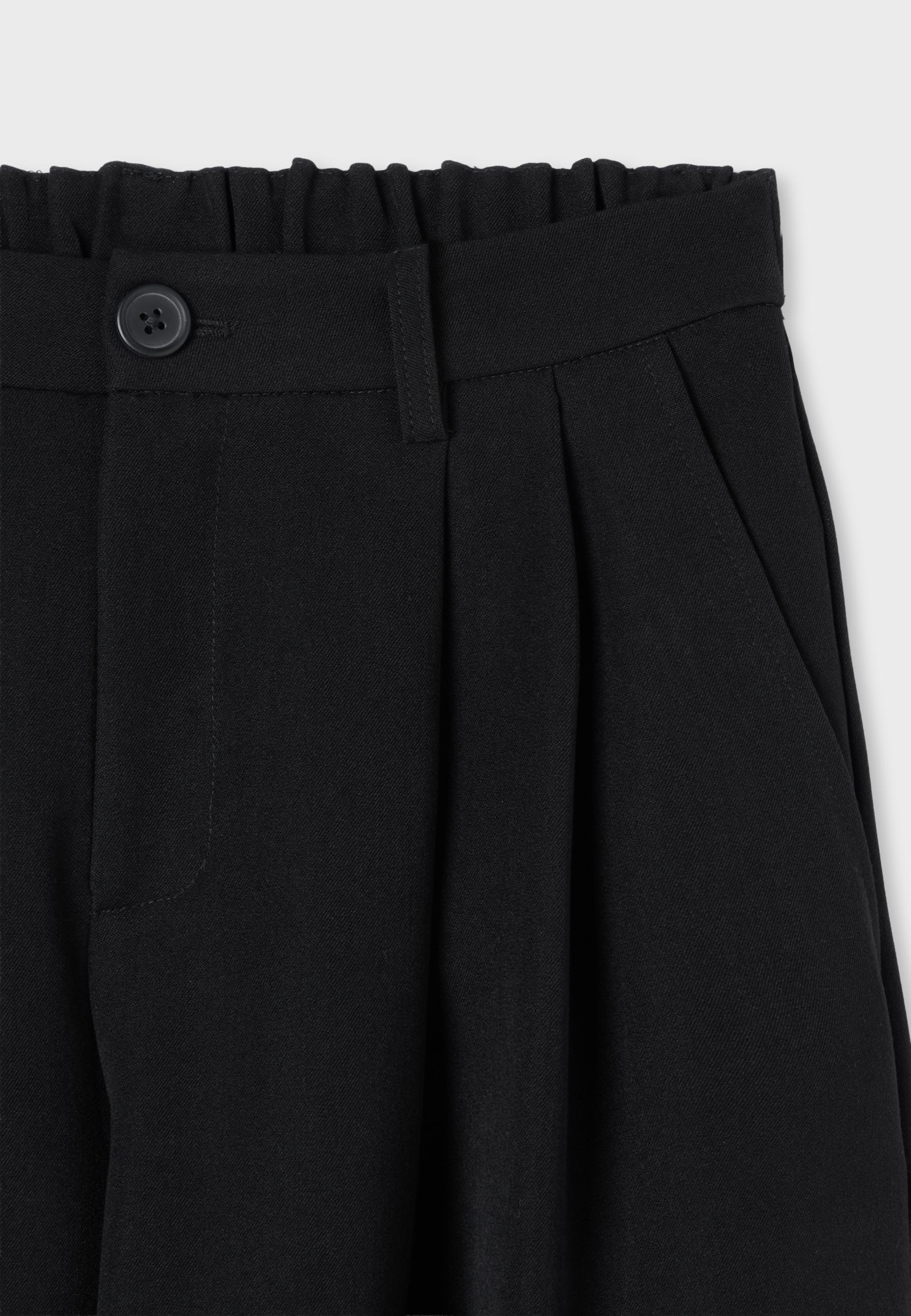 Tailored Bermuda shorts — Black