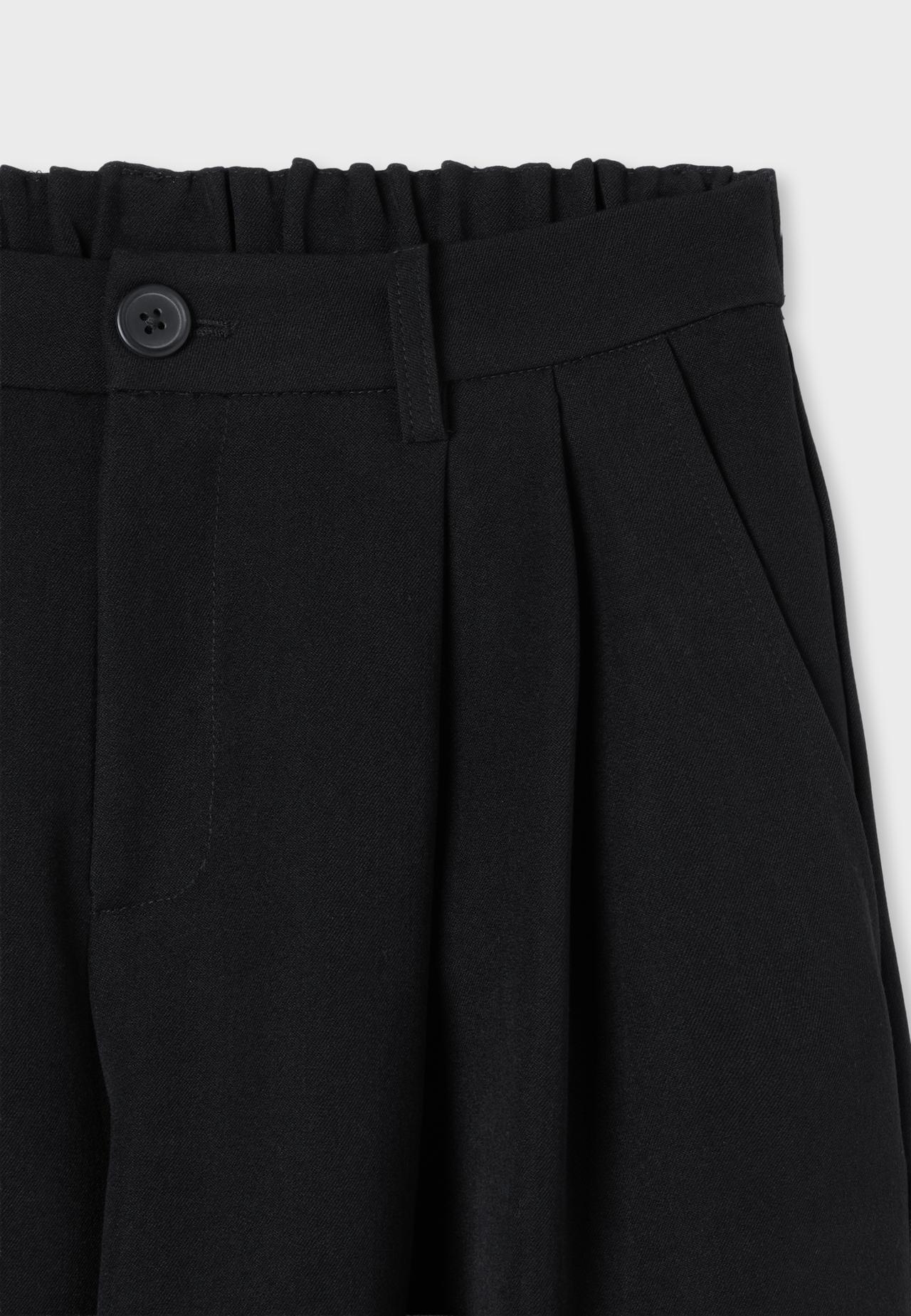Tailored Bermuda shorts — Black