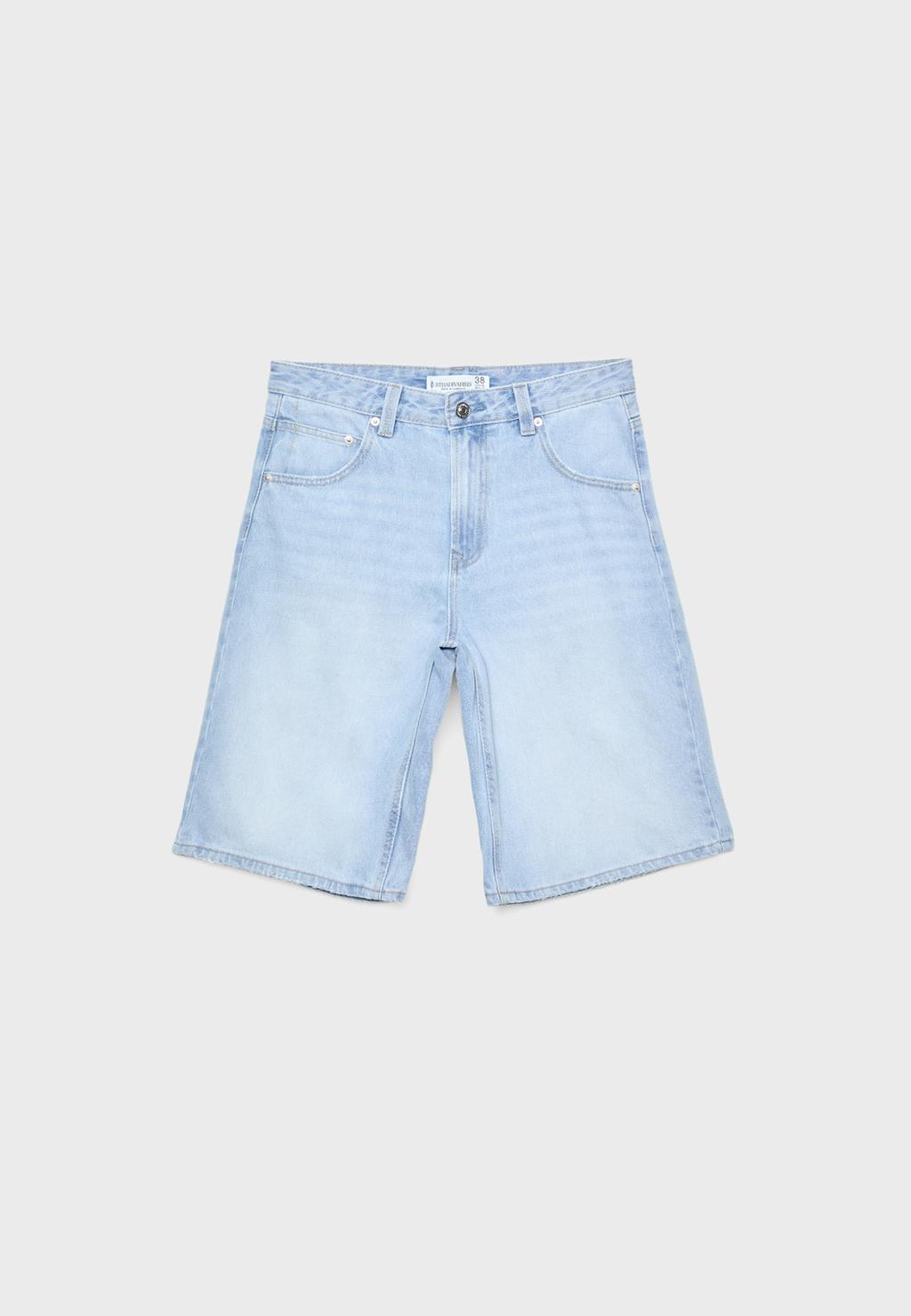 D95 Jort bermuda denim
