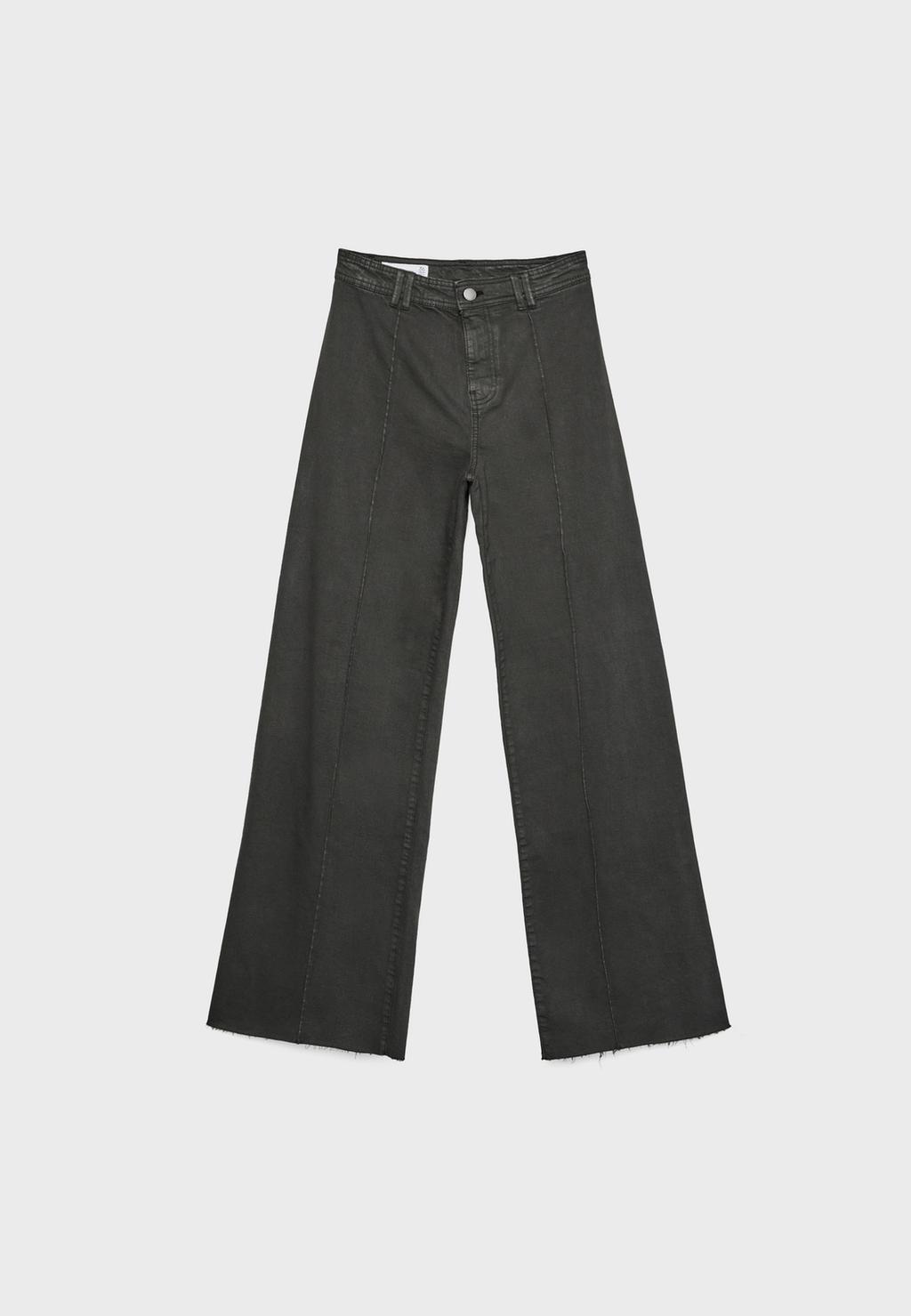 D63 Jeans Weites Bein Nähte