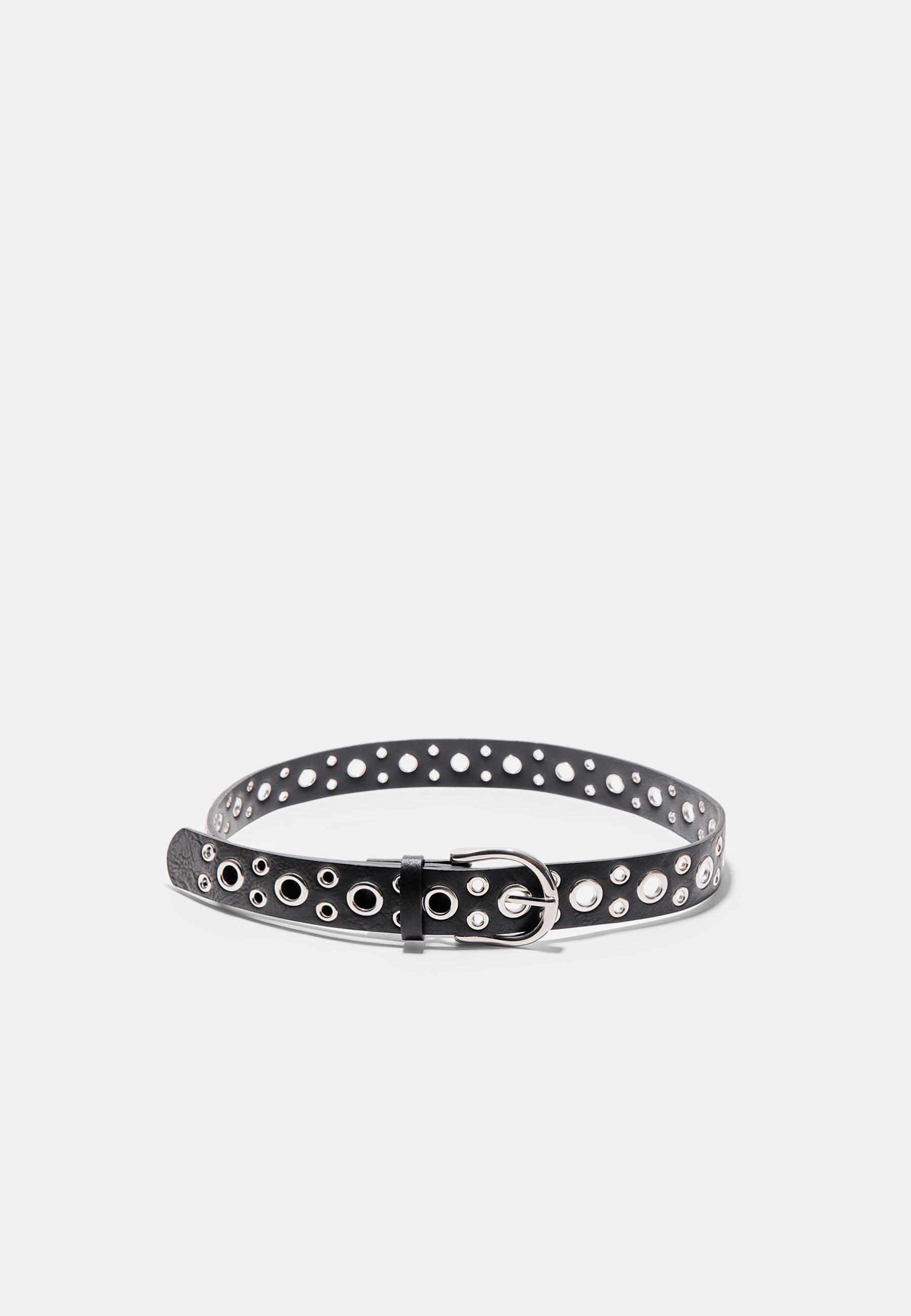 Eyelet Belt — Black