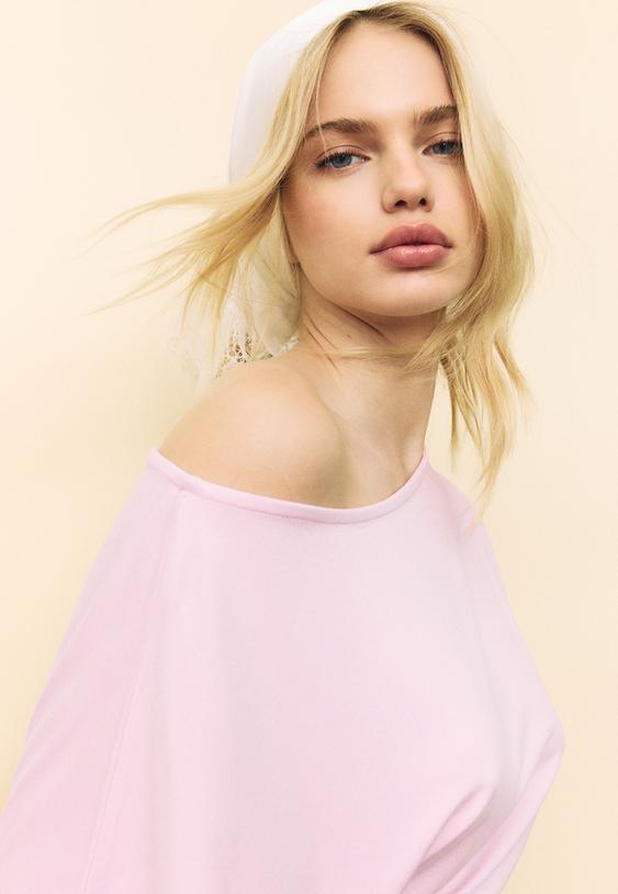 ksa kollu kayk yaka t shirt