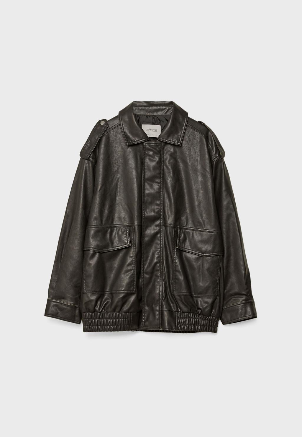 Oversize-Jacke mit Taschen