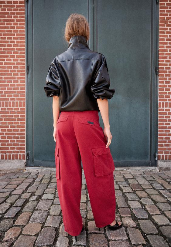 pantaloni cargo barrel