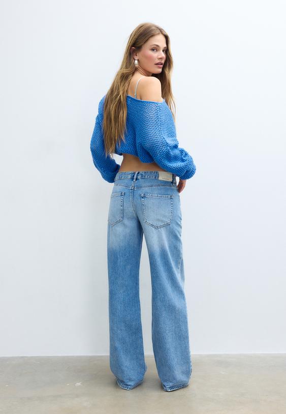 d91 jeans low wide leg